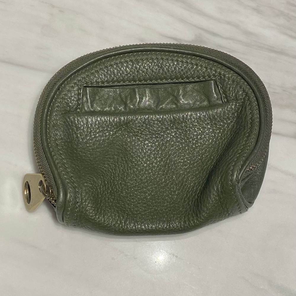 Marc Jacobs leather makeup bag